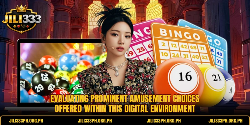 Evaluating prominent amusement choices offered within this digital environment