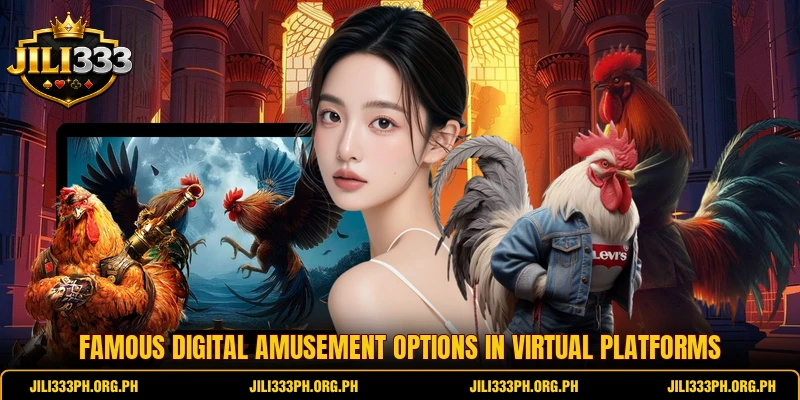 Famous digital amusement options in virtual platforms
