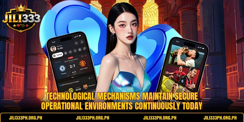Technological mechanisms maintain secure operational environments continuously today