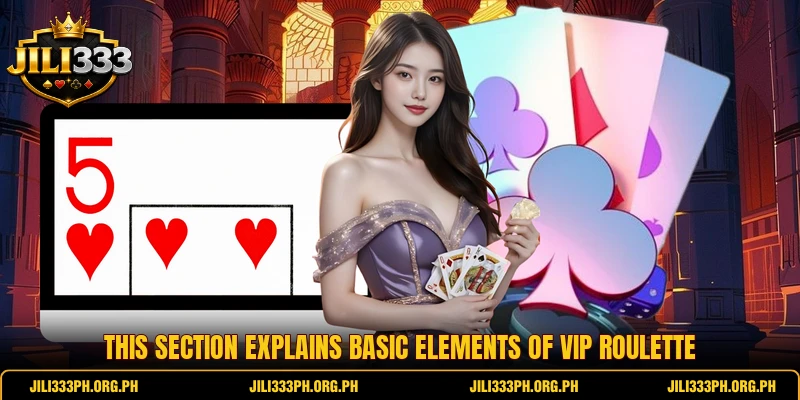 This section explains basic elements of VIP Roulette